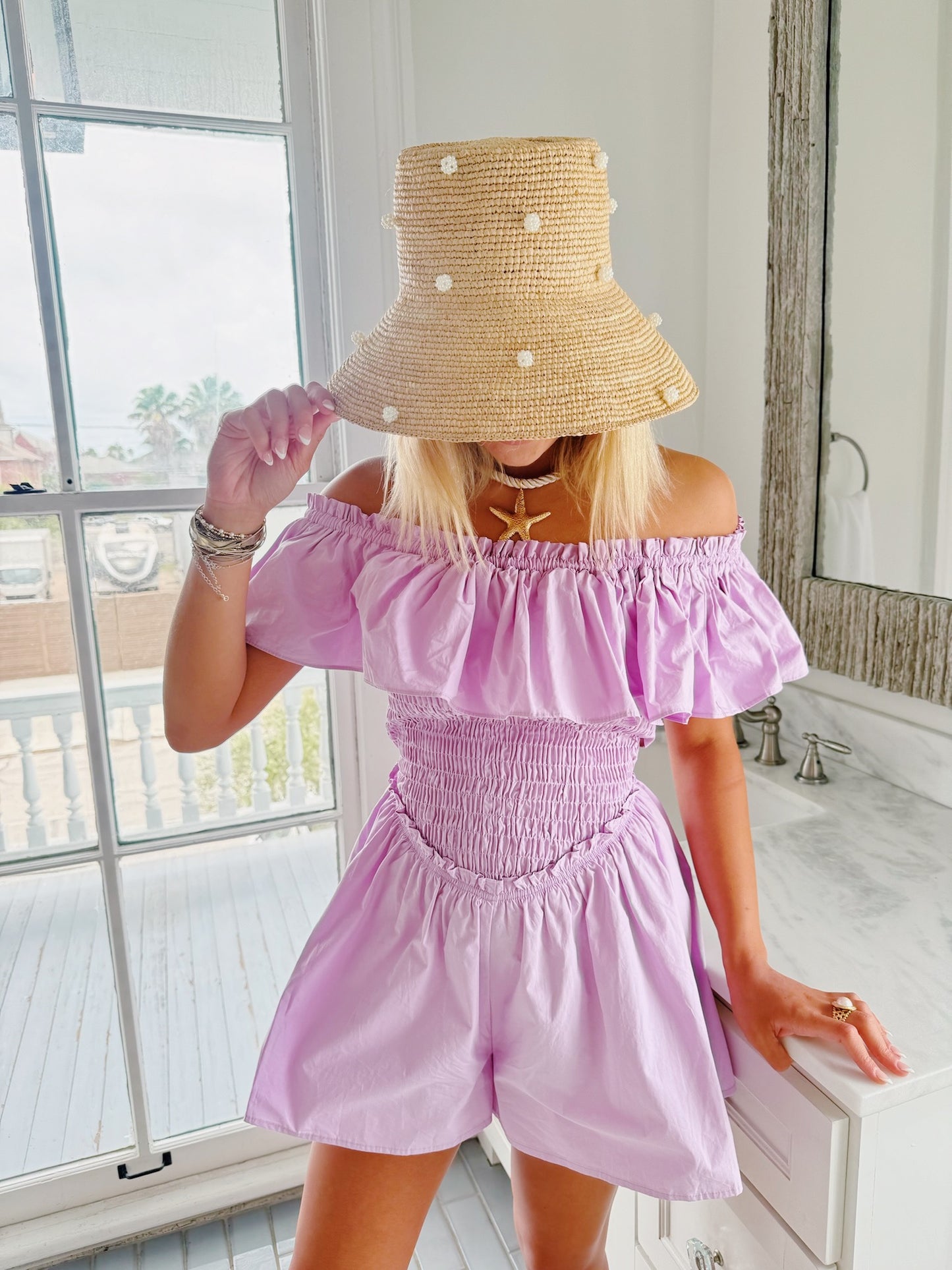 Lavender Haze Romper