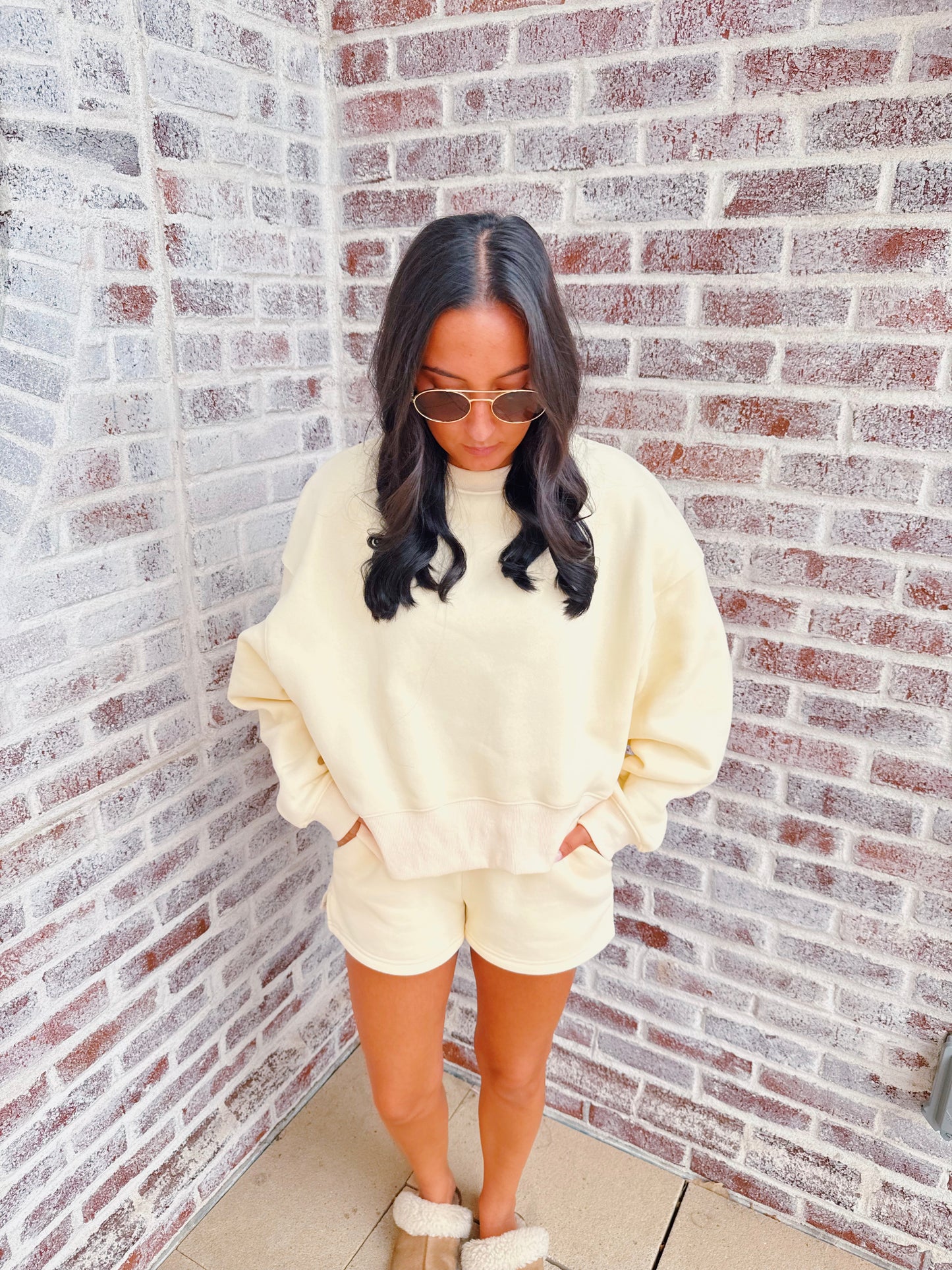 Lemon Drop Lounge Set- Yellow