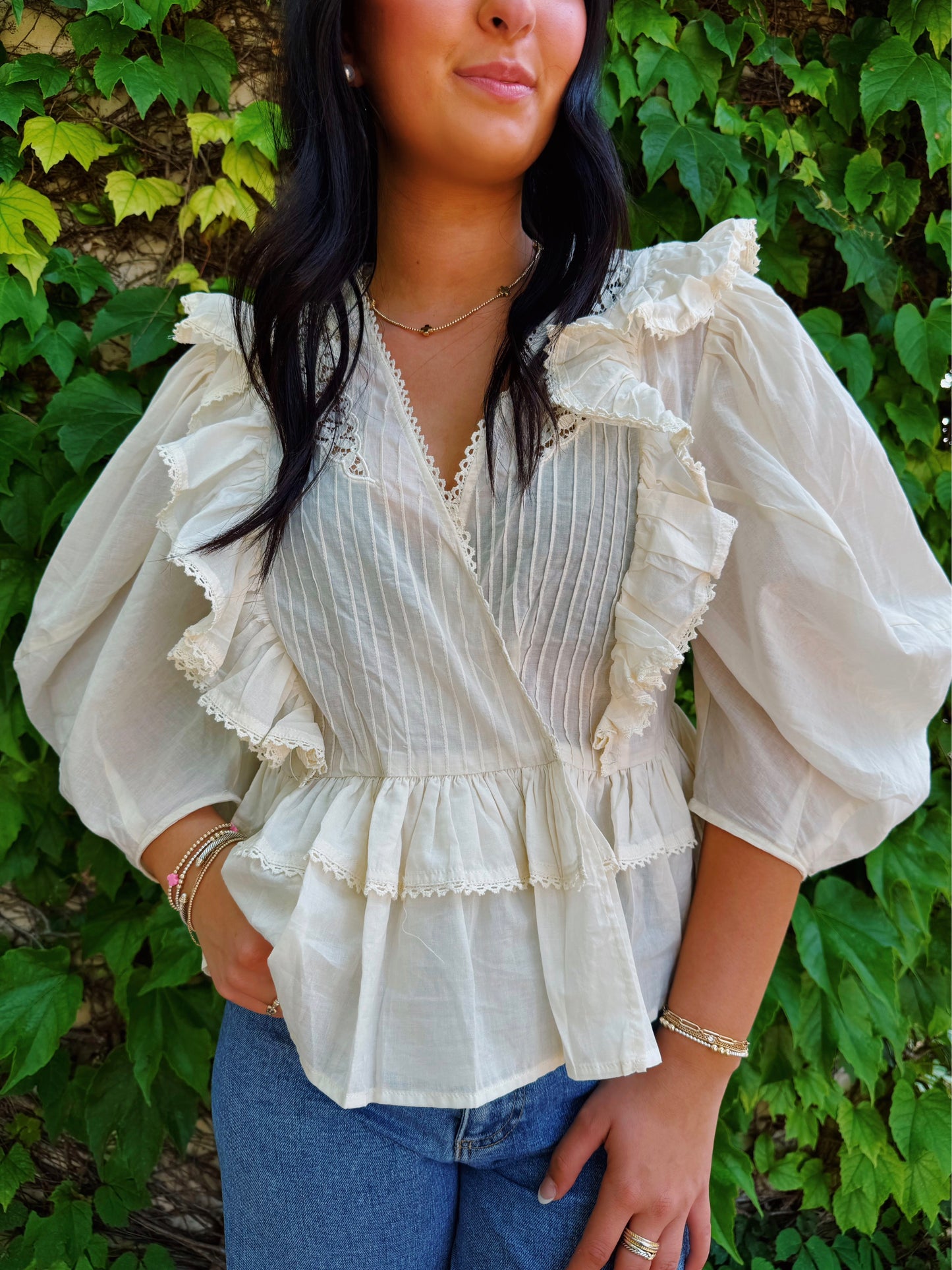 Mimi Ruffle Top