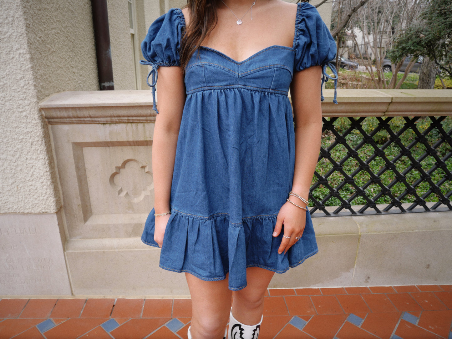 Daisy Denim Dress