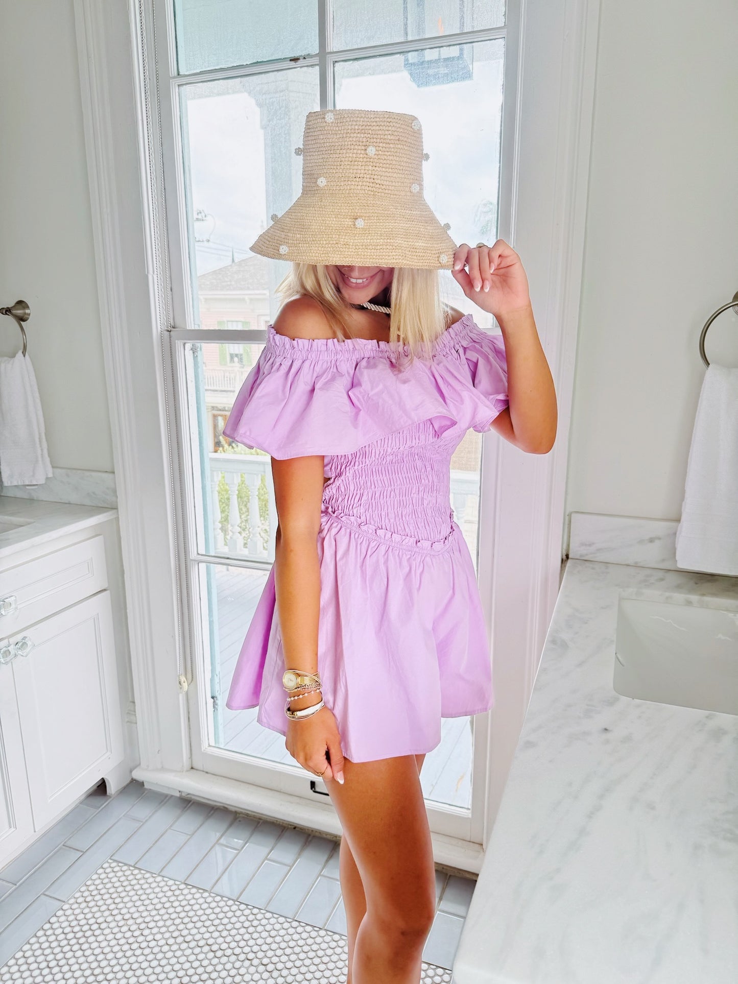 Lavender Haze Romper