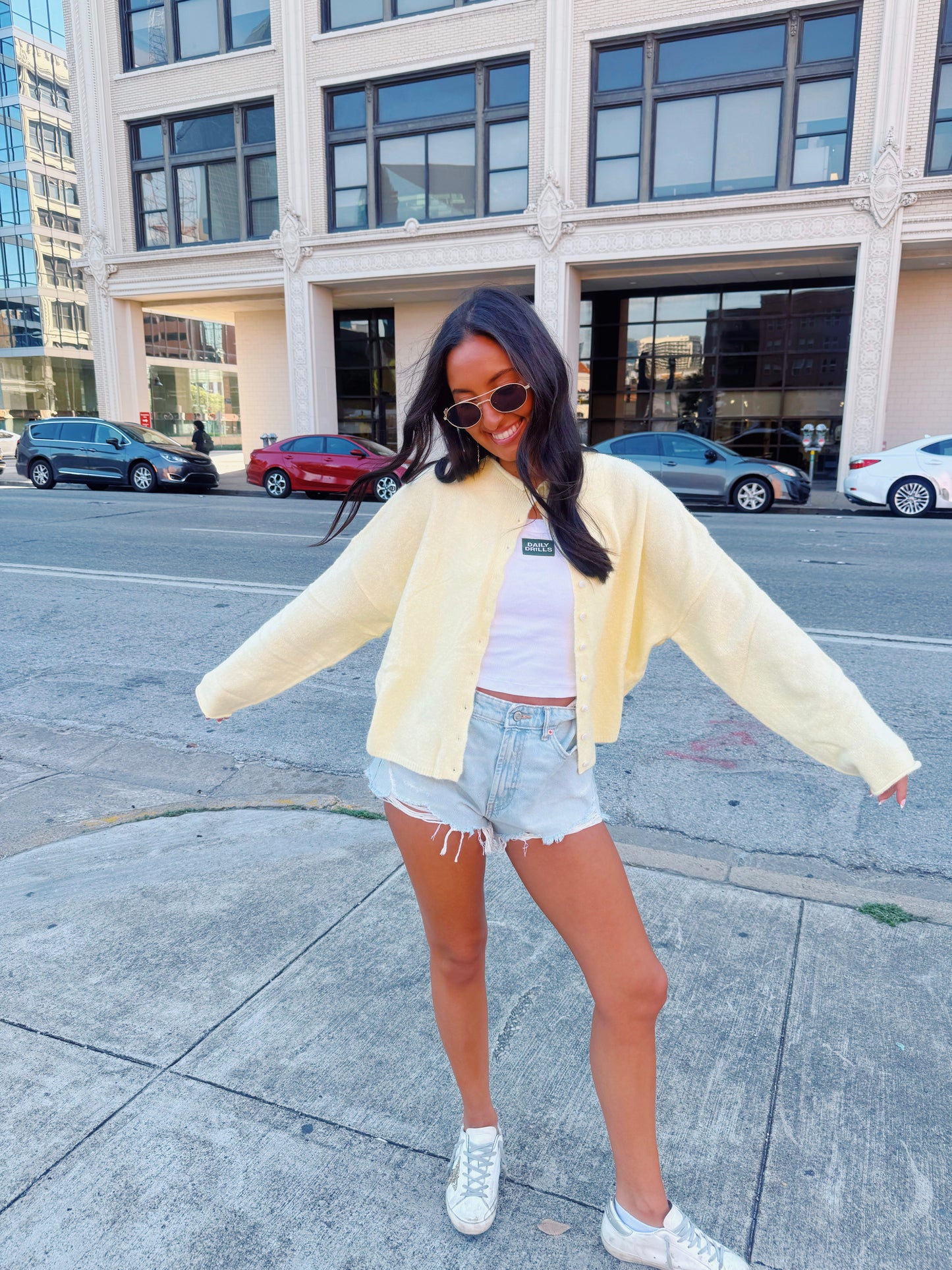 The Hazel Knit- Yellow