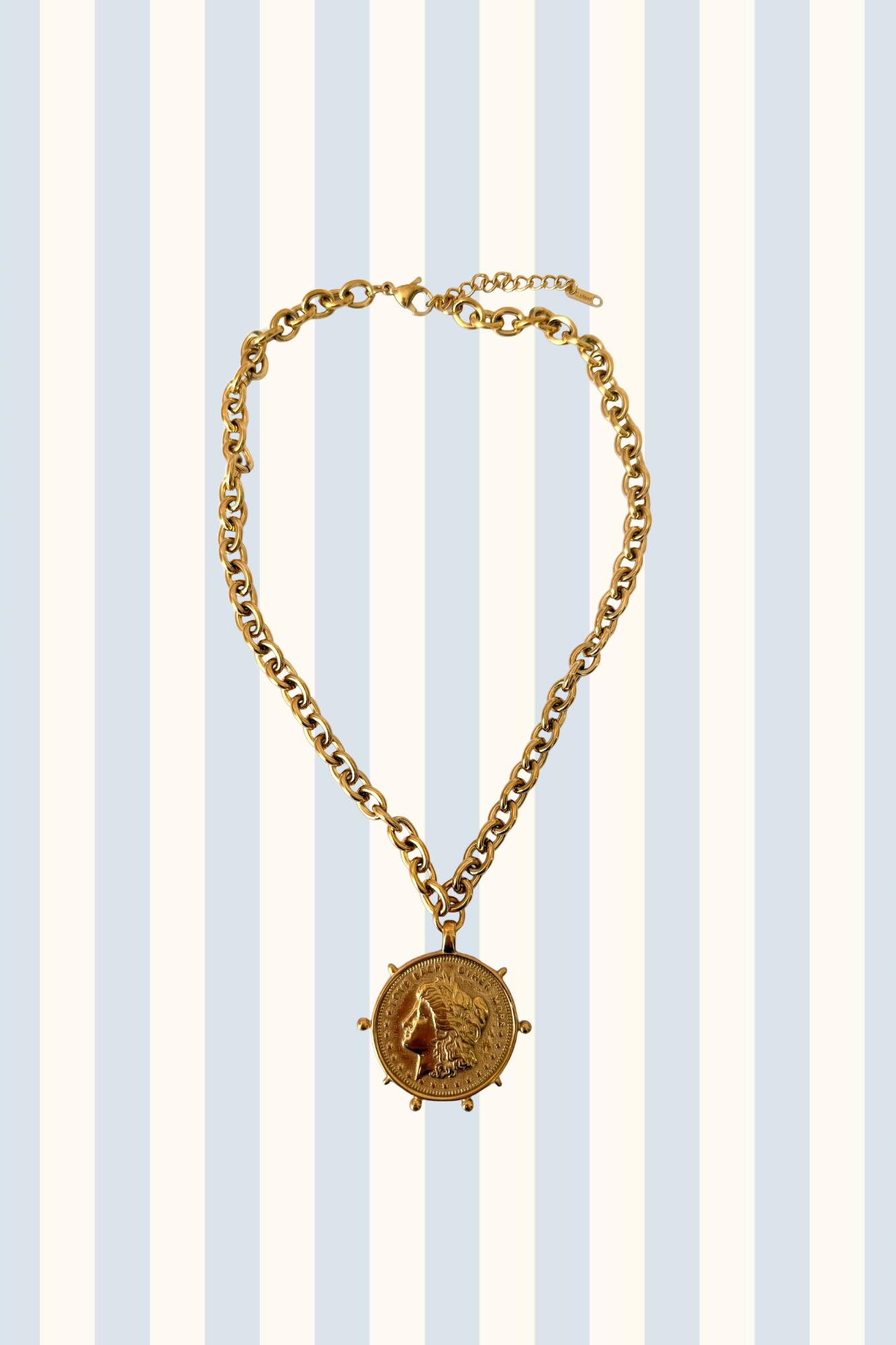 Gold Coin Necklace