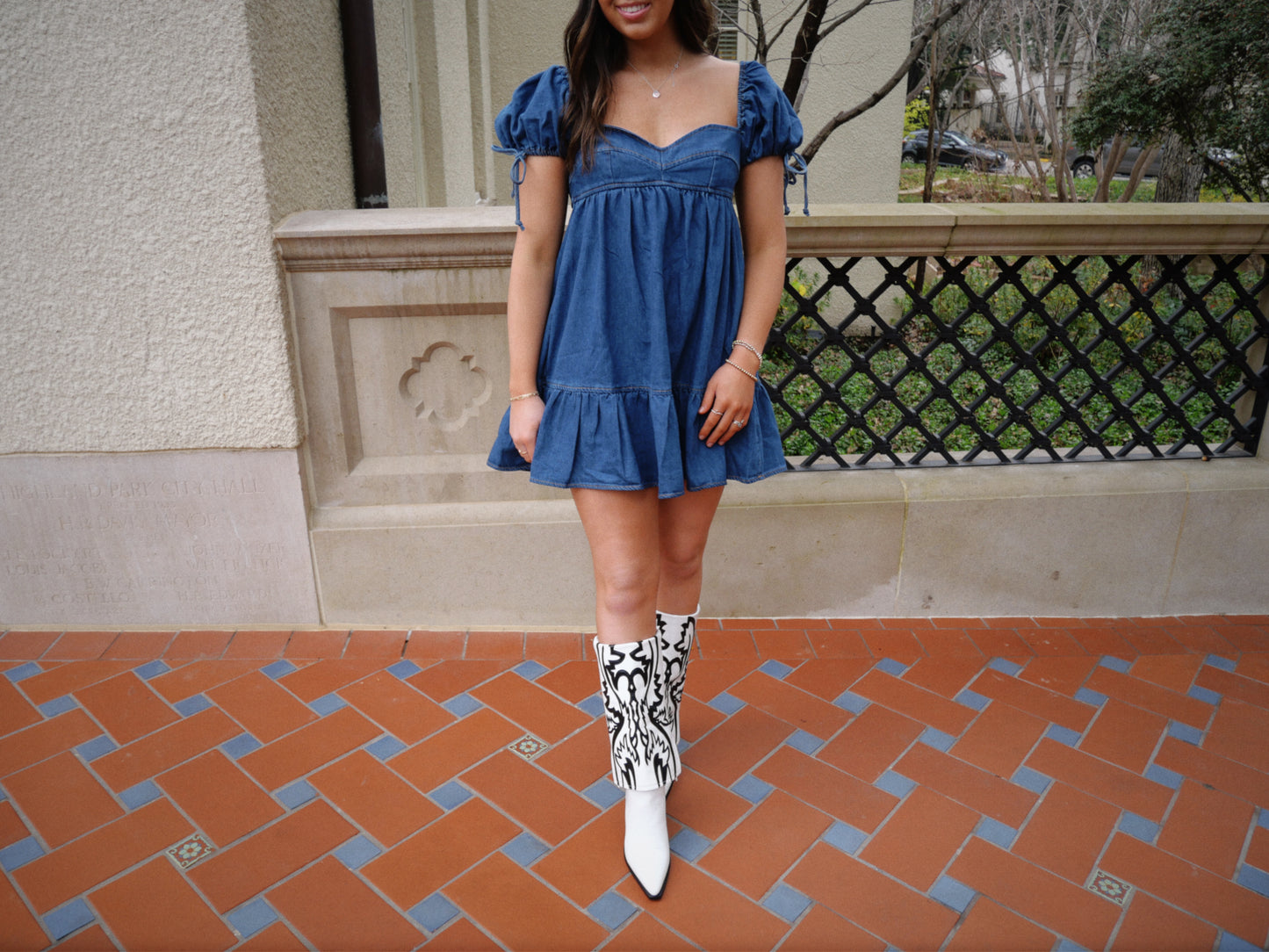 Daisy Denim Dress
