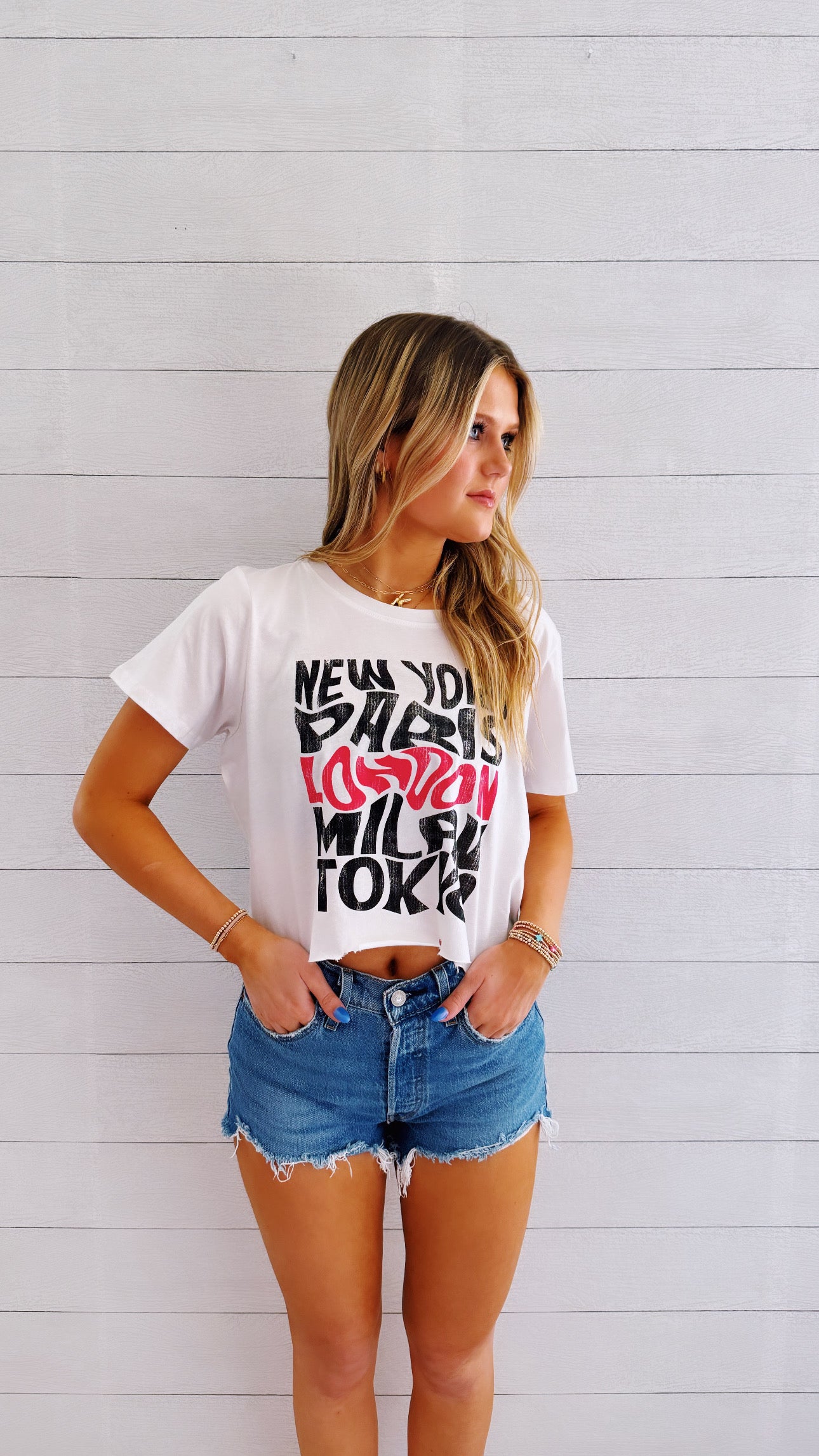 Cities Cropped Tee