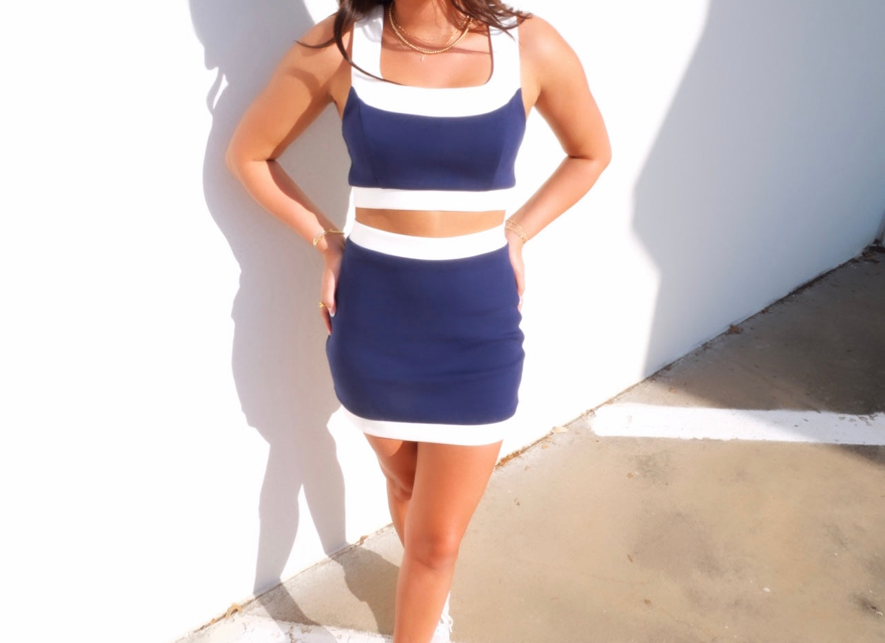 Carly Set- Navy
