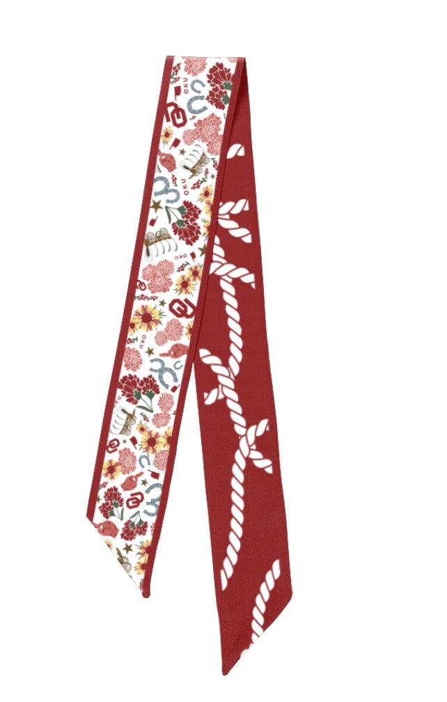 Oklahoma Sooners Twilly Scarf