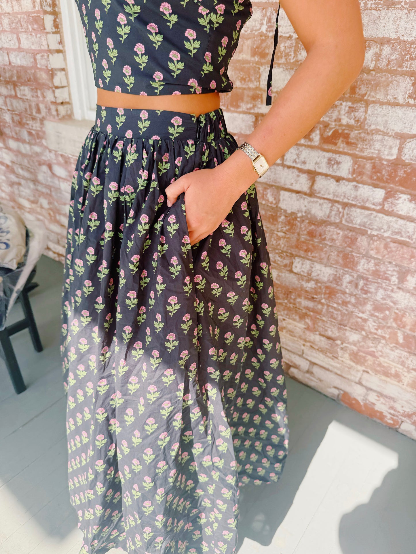 Mary Belle Set- Black