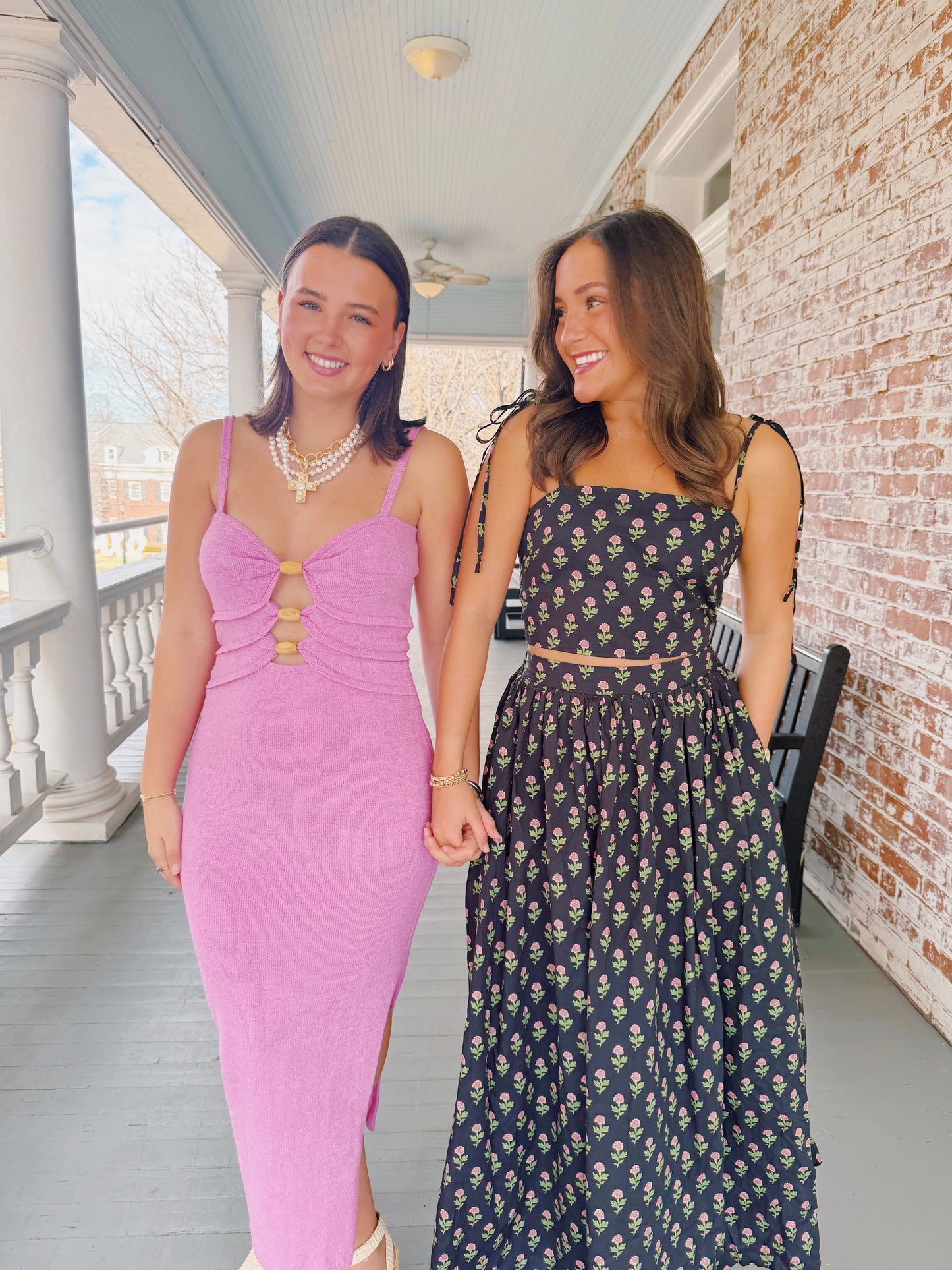 Alivia Maxi Dress- Pink