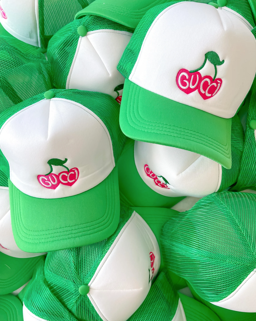 Gucci top trucker hat