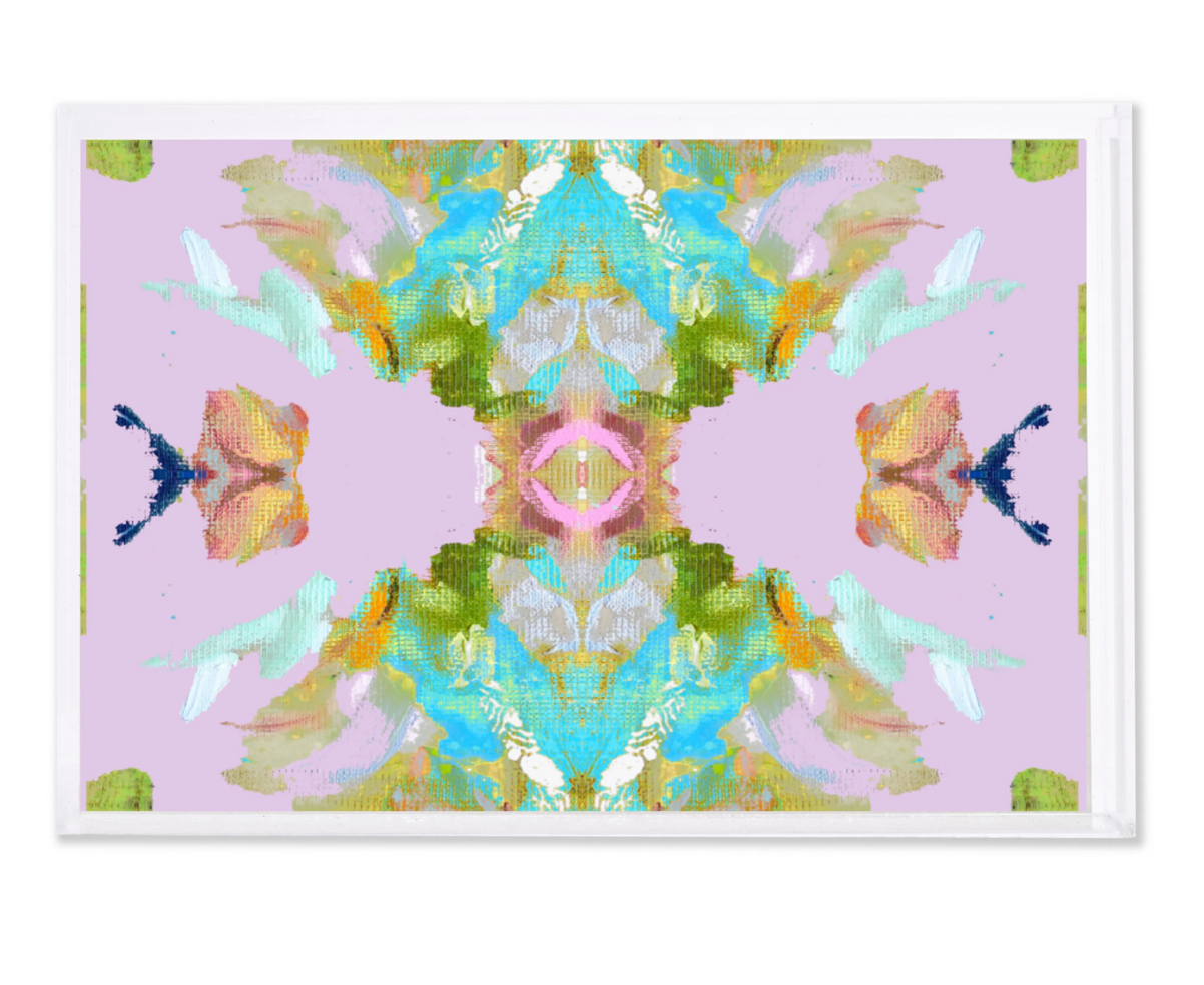 Stained Glass Lavender | Laura Park x Tart Small Tray