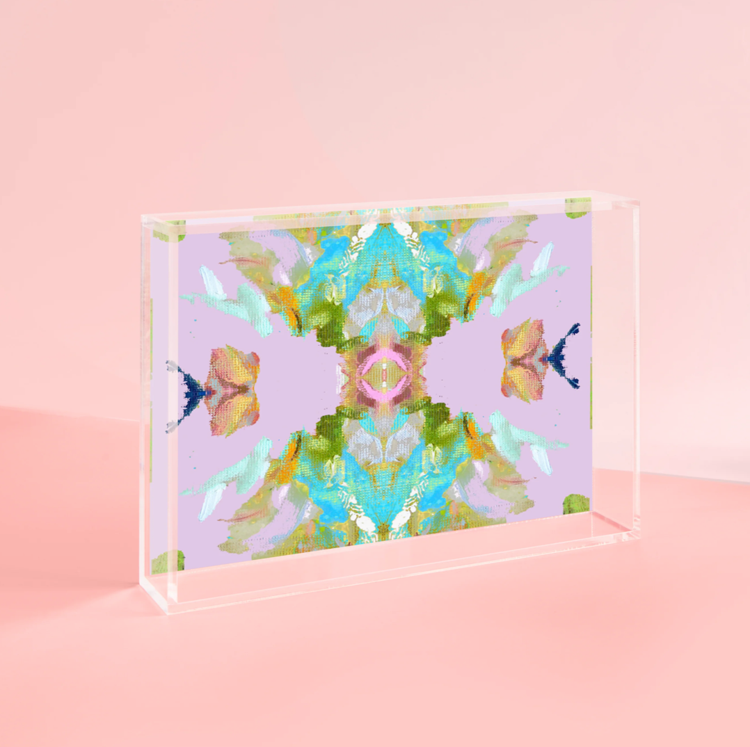 Stained Glass Lavender | Laura Park x Tart Small Tray