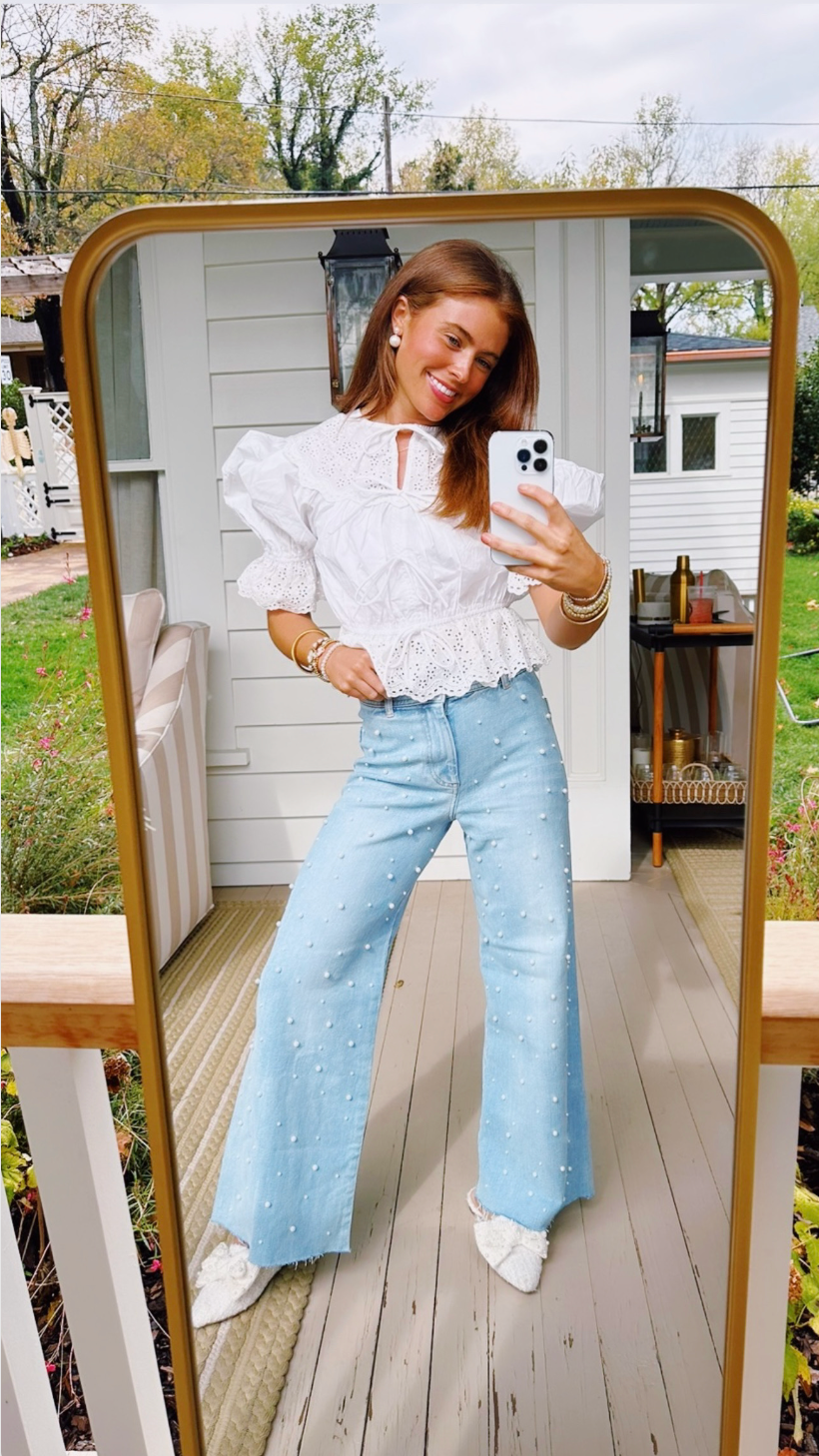 Emi Blouse- White