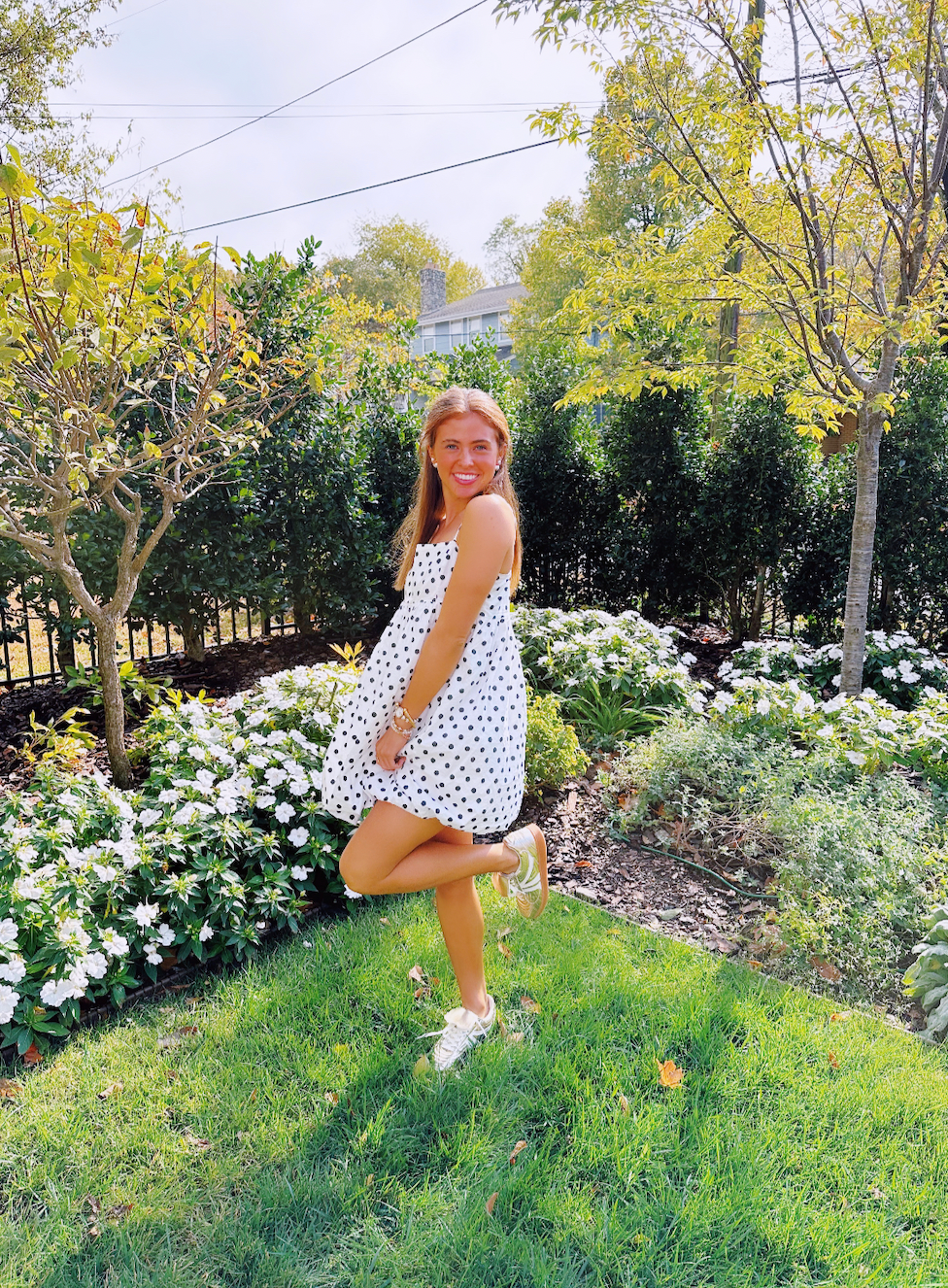 Missy Polka Dot Bubble Mini Dress