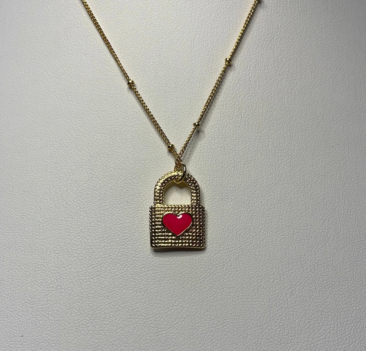 Heart Lock Necklace
