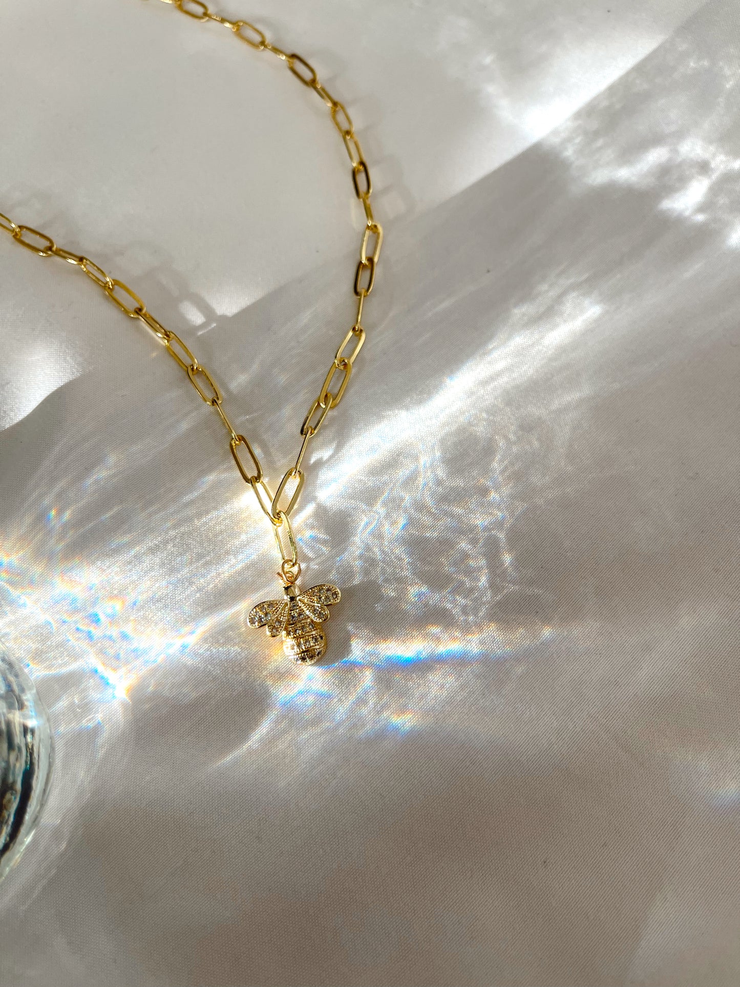 Bumble Bee Necklace