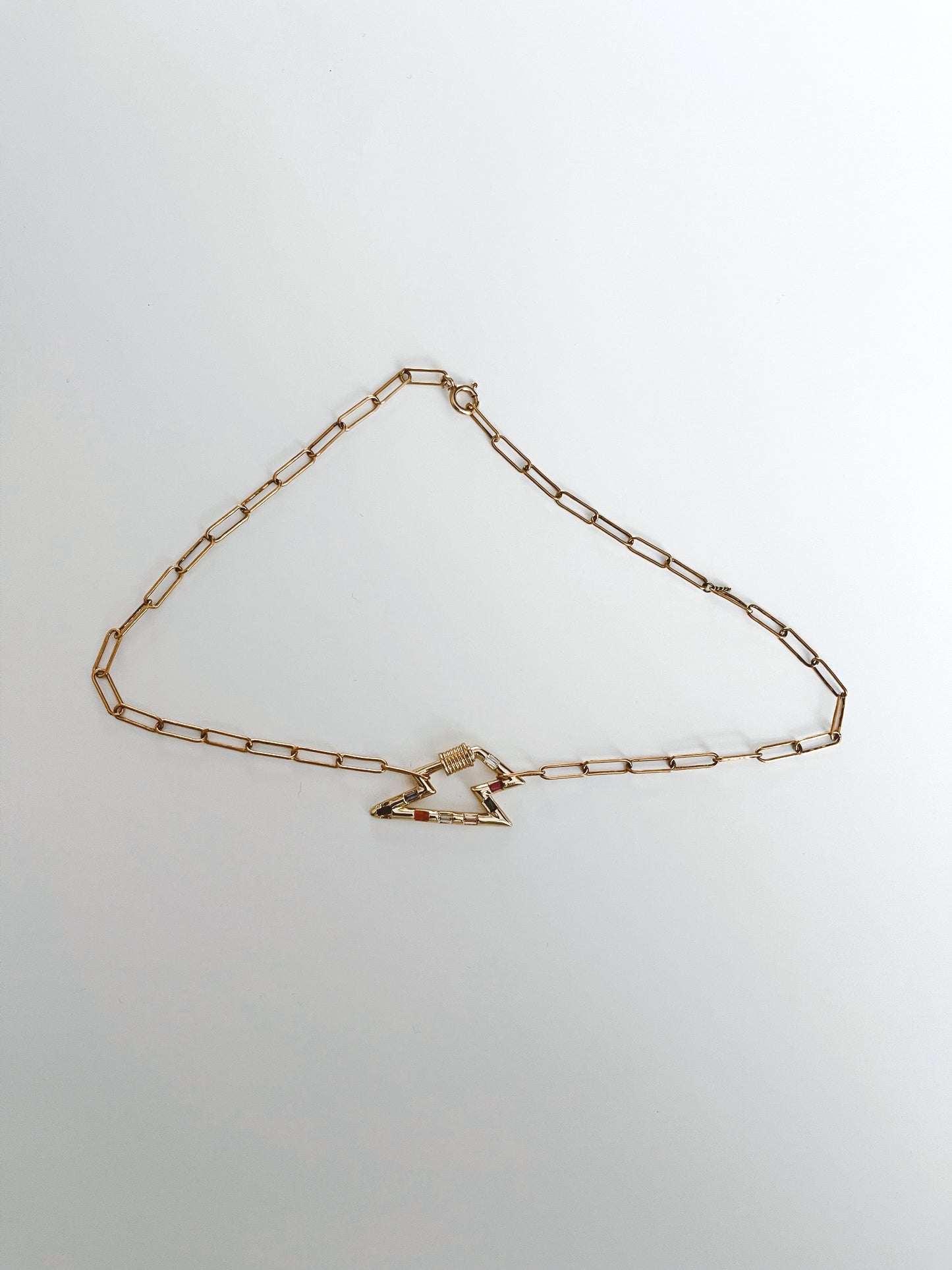 Lightning Charm Necklace