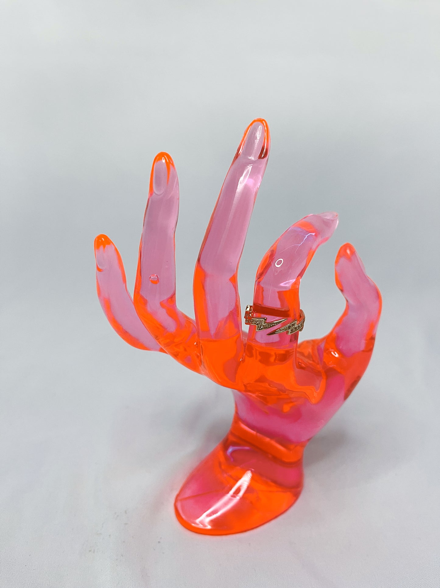 Sideways Lightning Bolt Ring