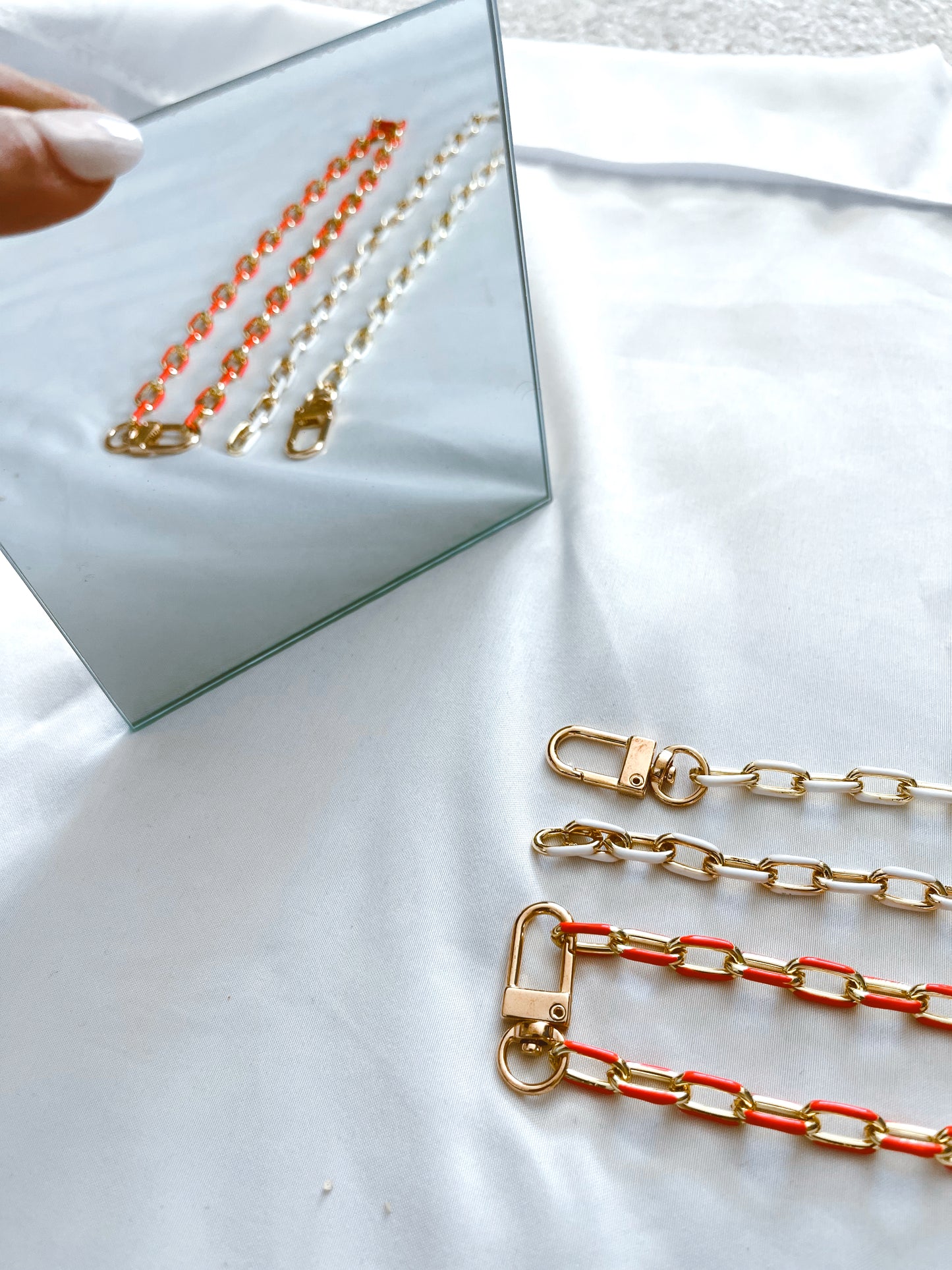 Colored Chain Necklace