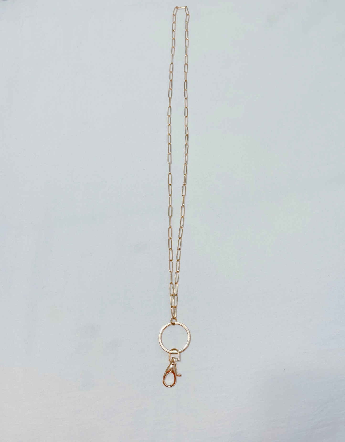 Gold Lanyard