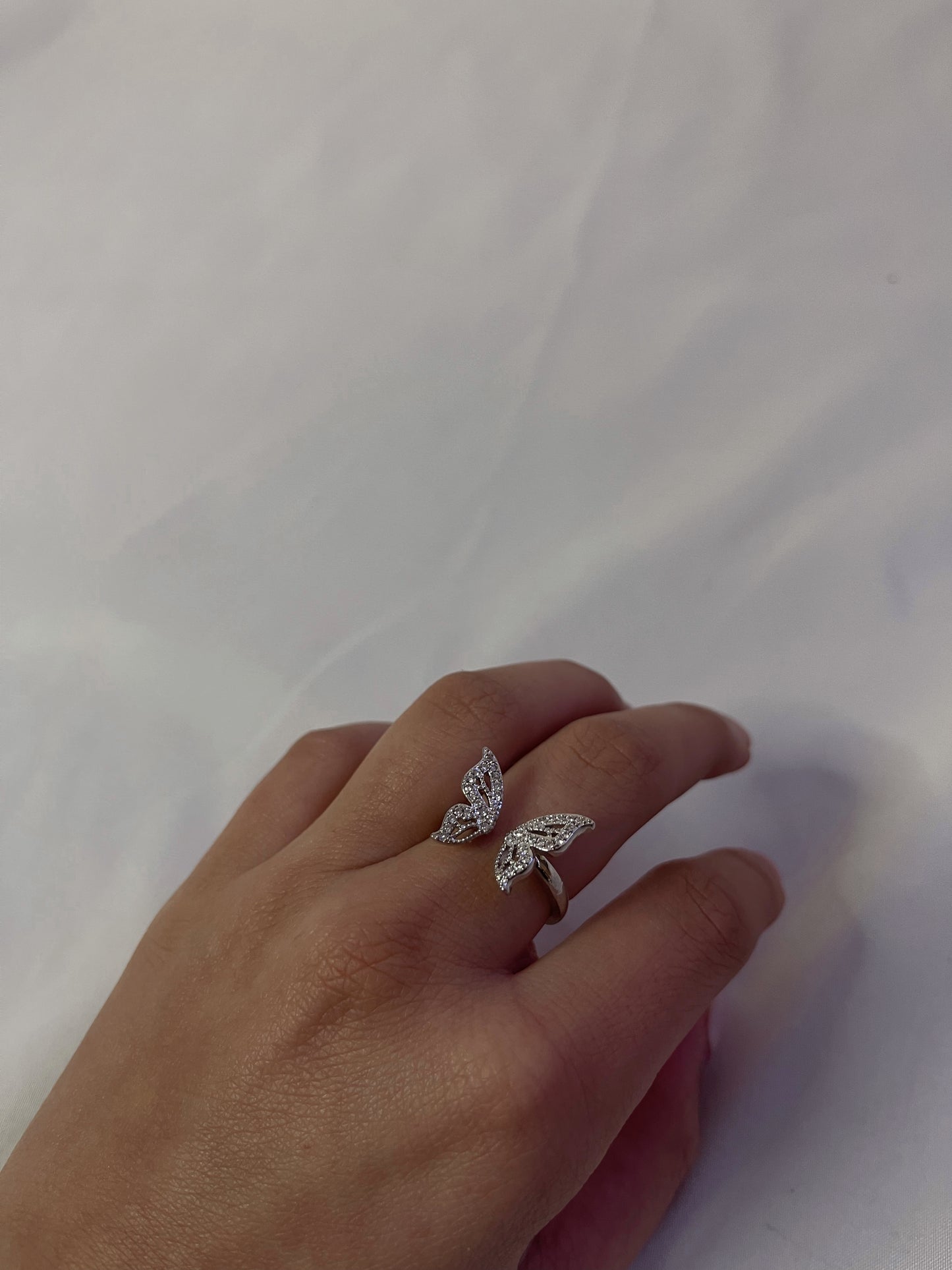 Butterfly Adjustable Ring