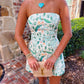 Peacock Mini Dress