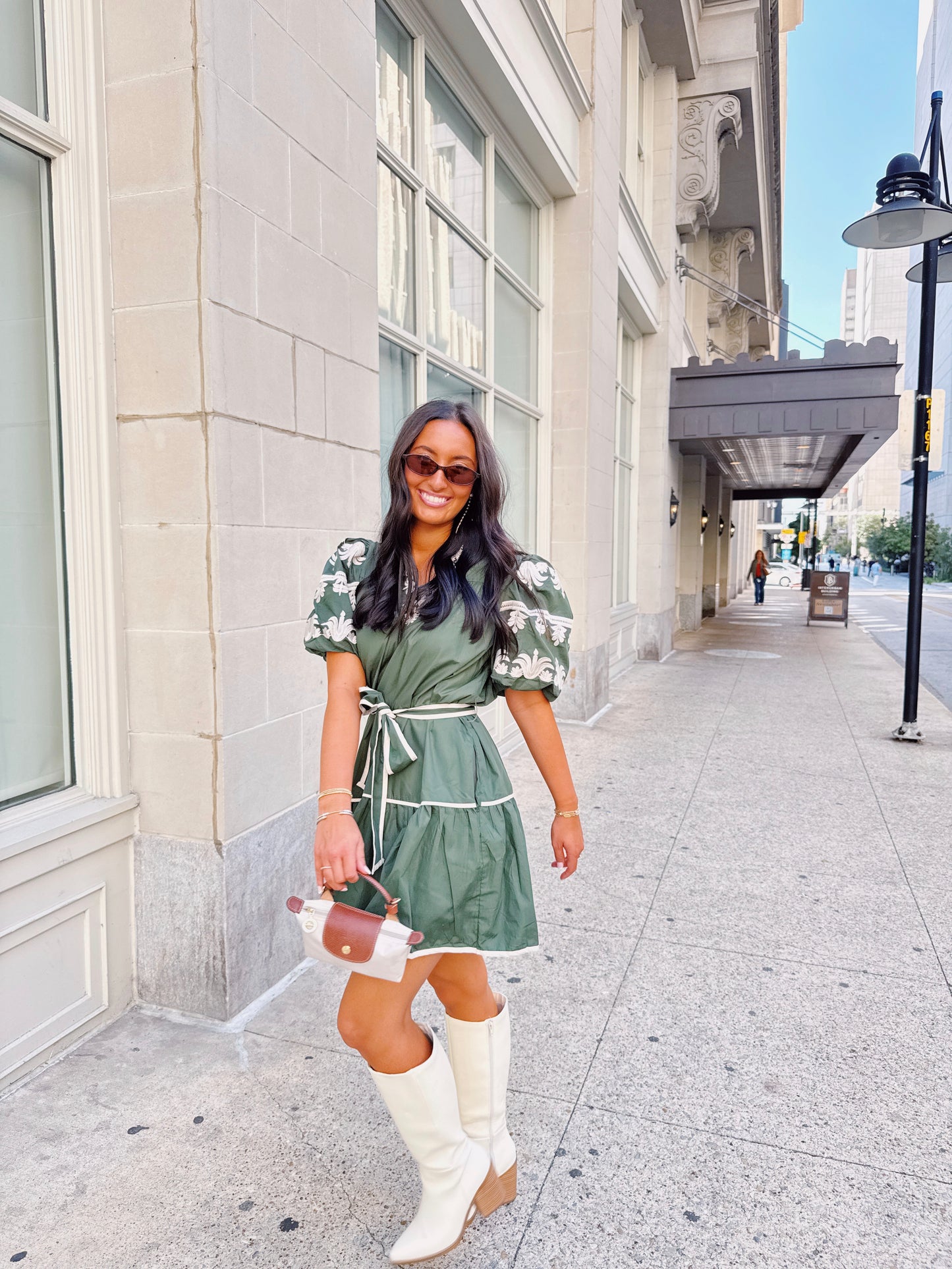 Evergreen Bloom Dress