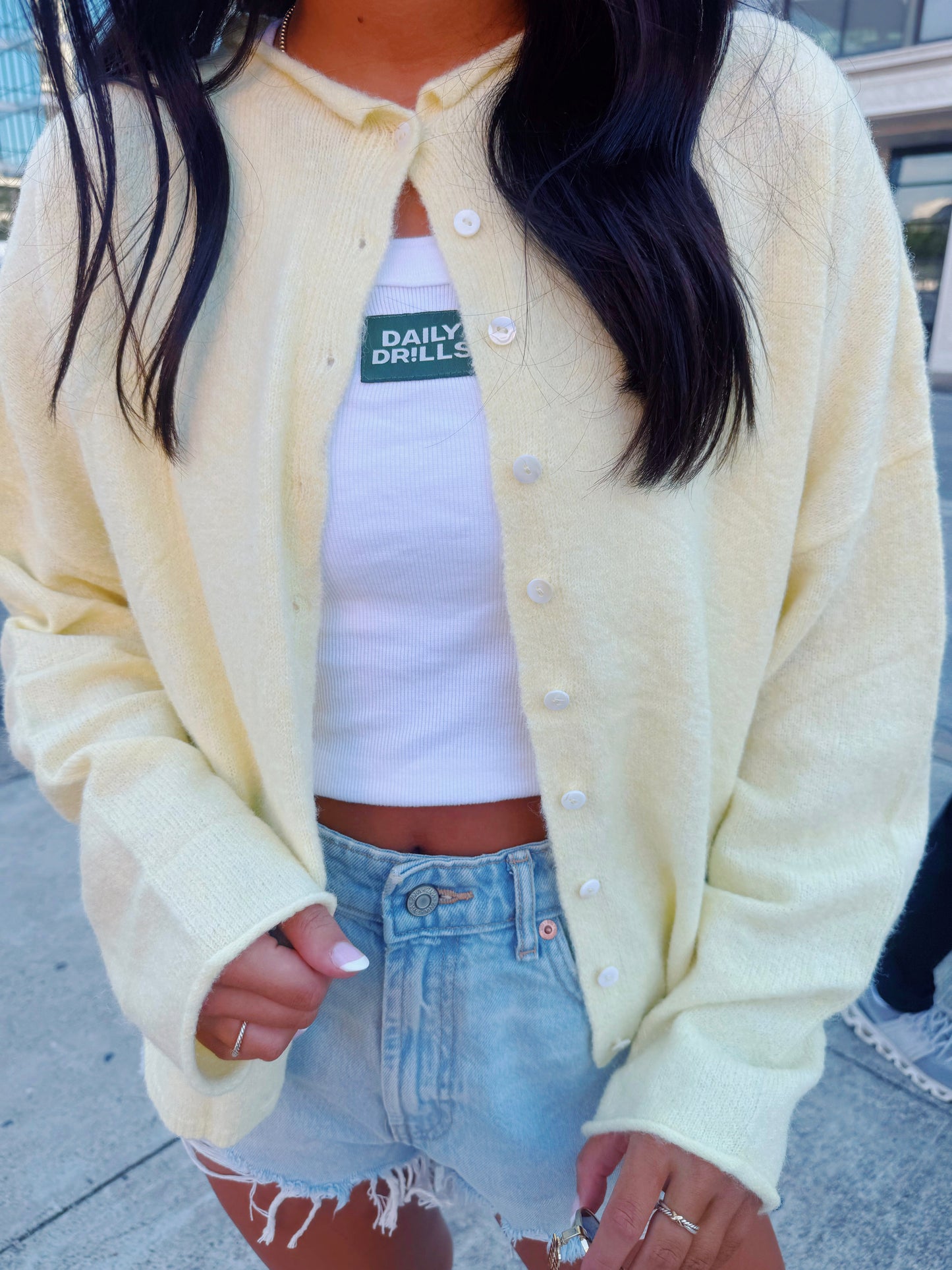 The Hazel Knit- Yellow