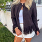 Espresso Tassel Sweater