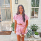 Striped Set- Pink