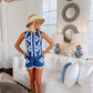 Spirit Squad Set- Navy/ White
