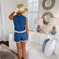 Spirit Squad Set- Navy/ White