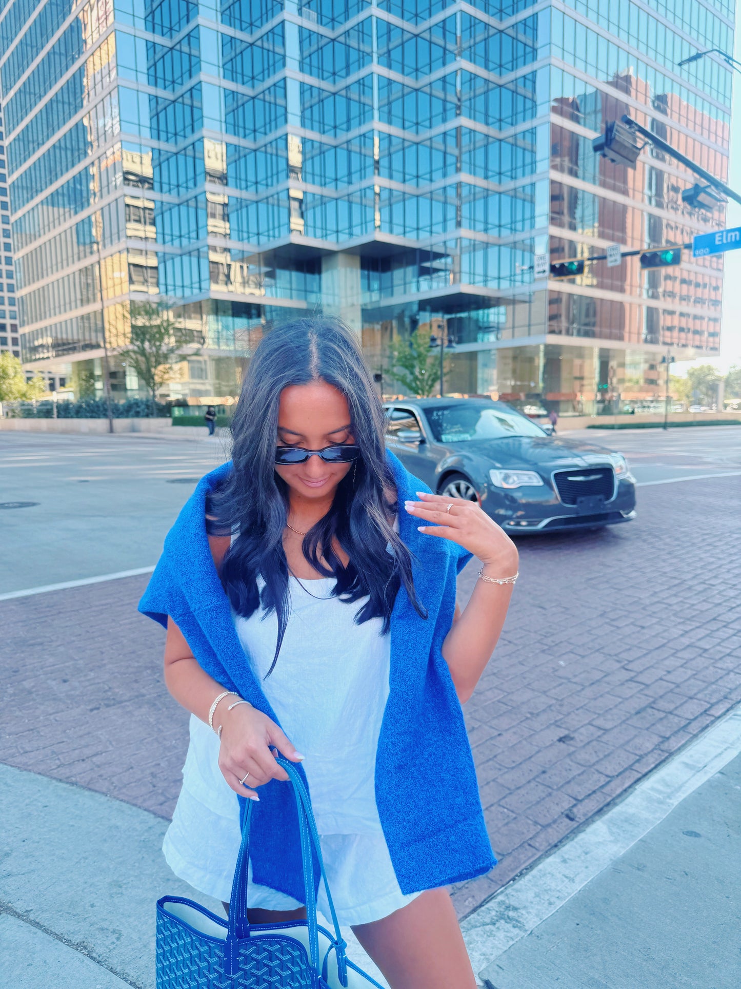 The Hazel Knit- Blue