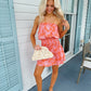 Tropic Crush Strapless Dress