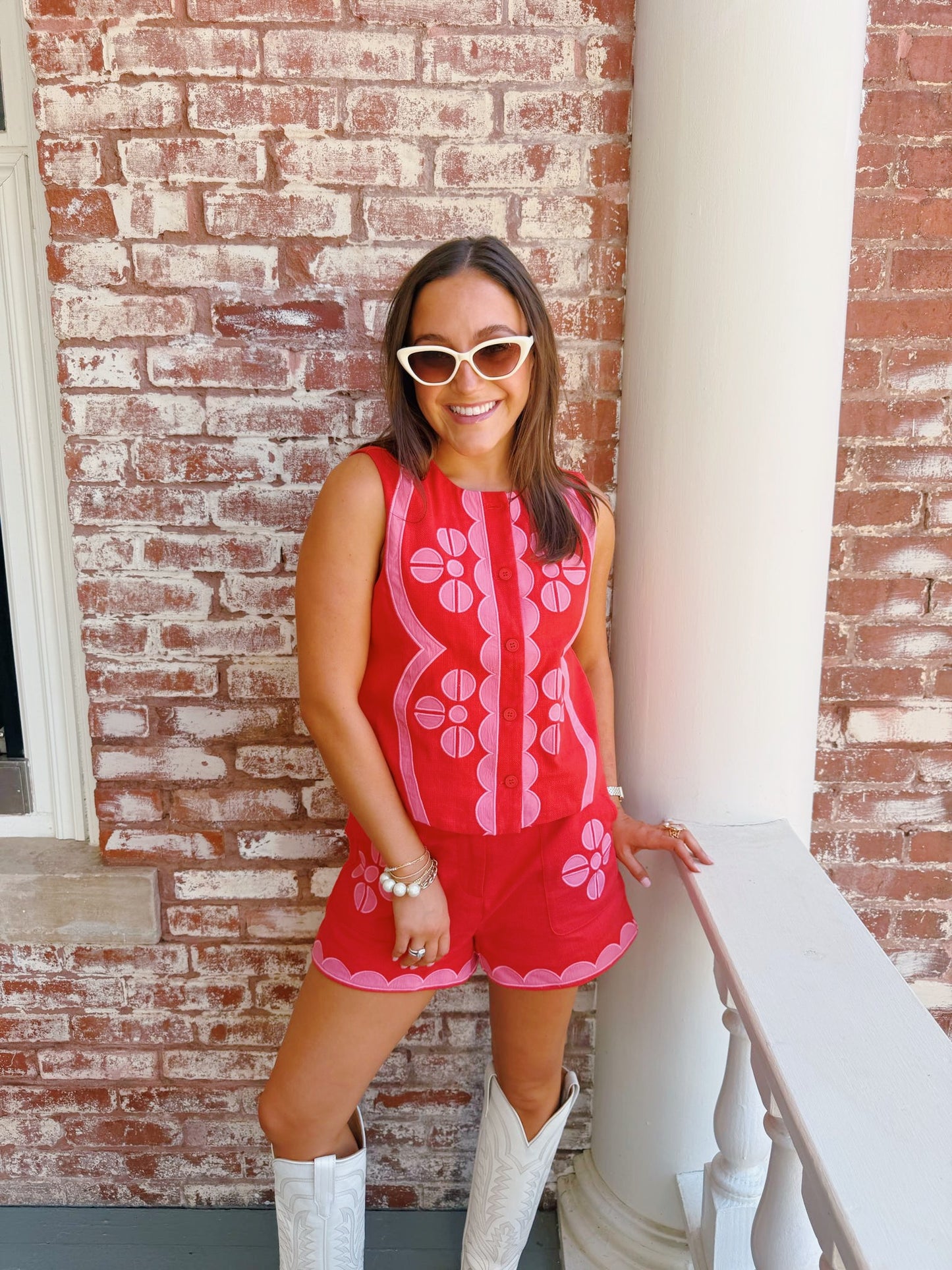 Spirit Squad Set – Red/Pink