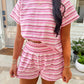 Striped Set- Pink