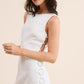 Reyna Mini Dress- Off White