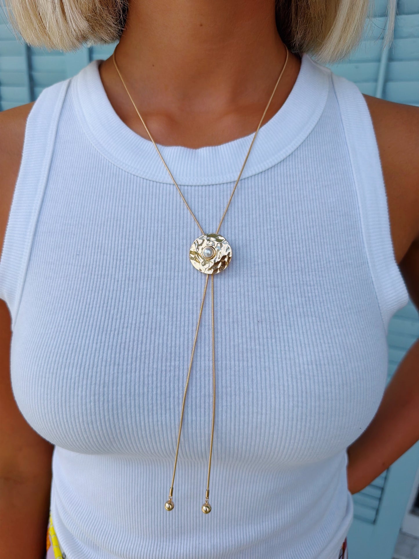 Adjustable Y-Chain Necklace