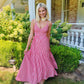Sideline Sweetheart Maxi- Red/White