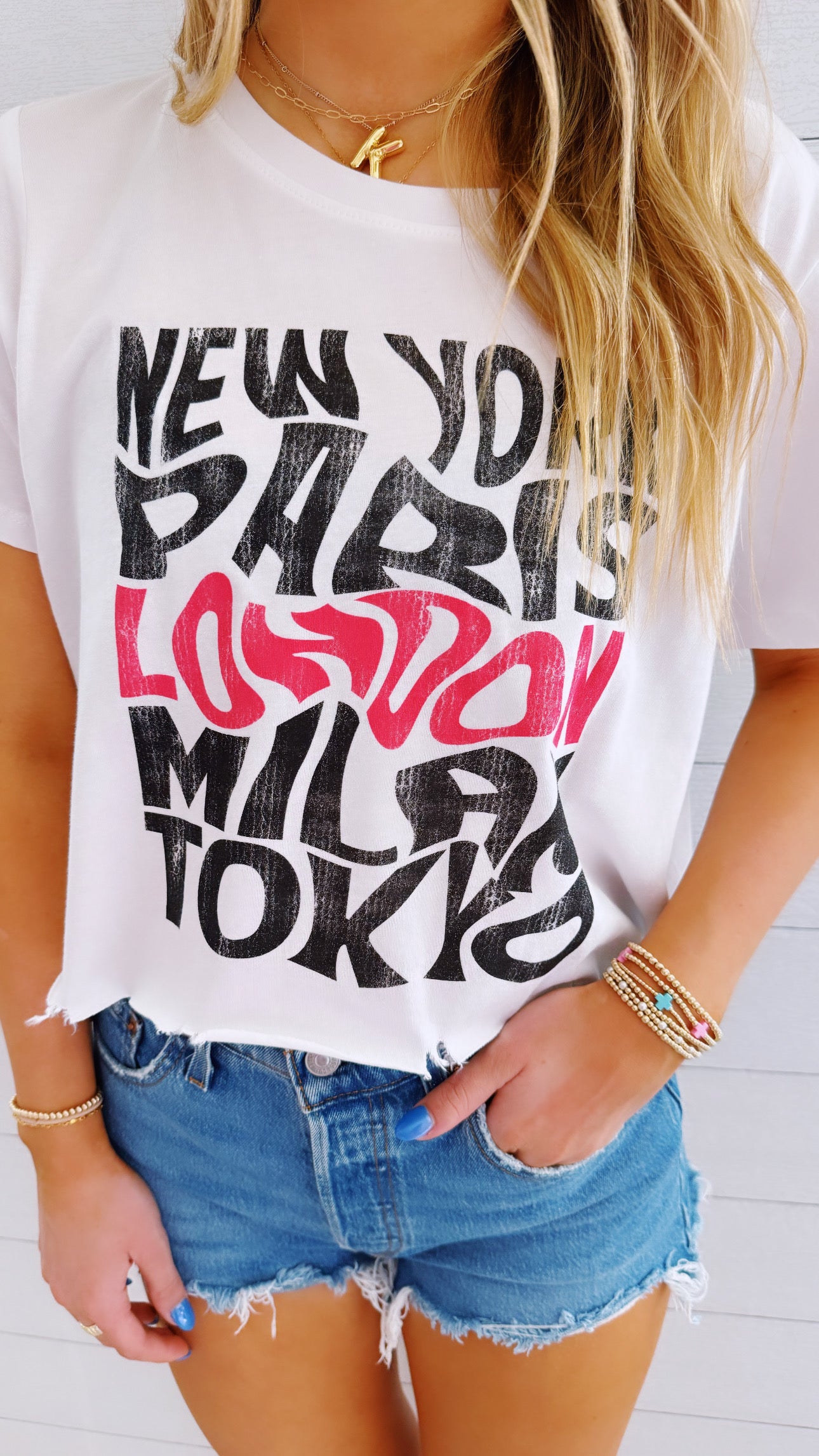 Cities Cropped Tee