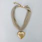 Chunky Heart Necklace