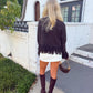 Espresso Tassel Sweater
