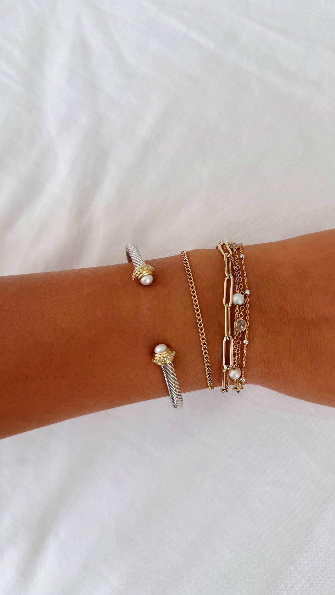 Dainty Girl Cable Bracelet