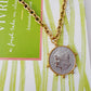 Gold & Silver Coin Necklace