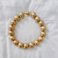 Gold Ball Necklace