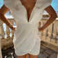 Margret Mini Dress- White