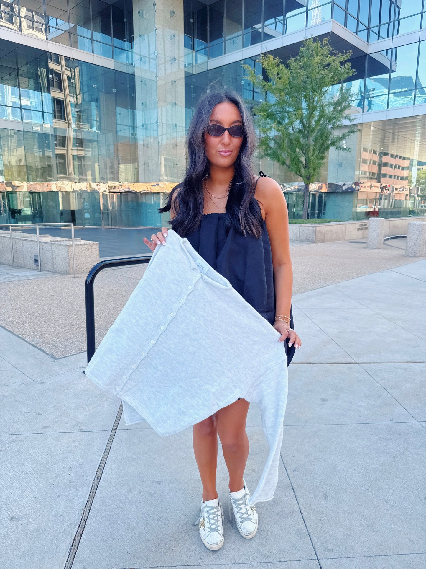 The Hazel Knit- Grey