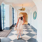 Tropic Tassel Dress- Cream