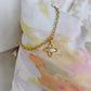 Pearl Cross Chunky Necklace
