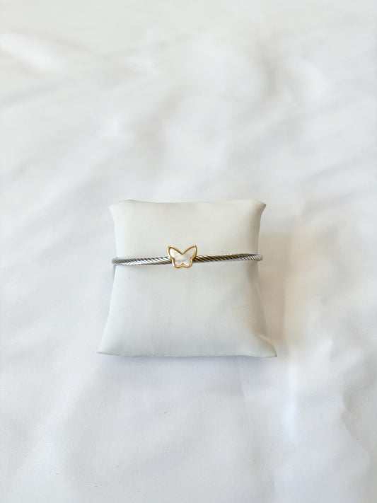 Butterfly Cable Bracelet